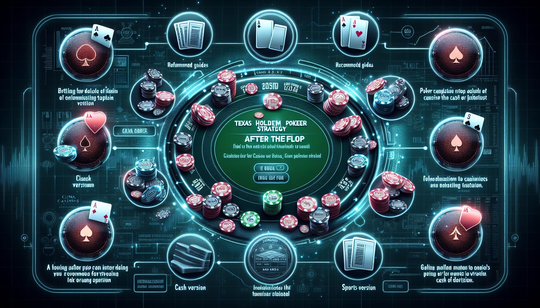 德州扑克翻牌后策略详解：下注技巧与加注方法比较推荐攻略