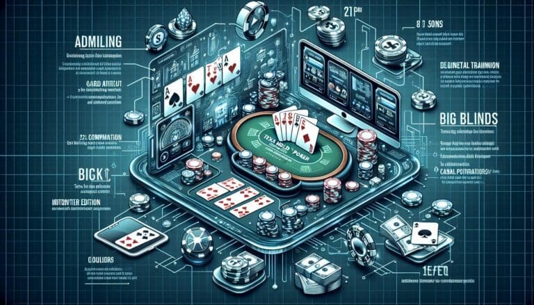 德州撲克規則教學：5分鐘看懂大小盲與發牌流程，新手基础规则与技巧