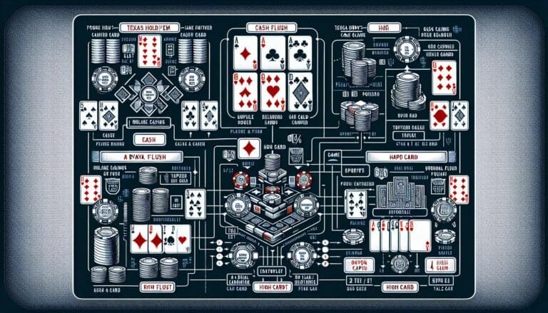 德州撲克牌型大小順序圖解（皇家同花順到高牌）详细比较与实用攻略