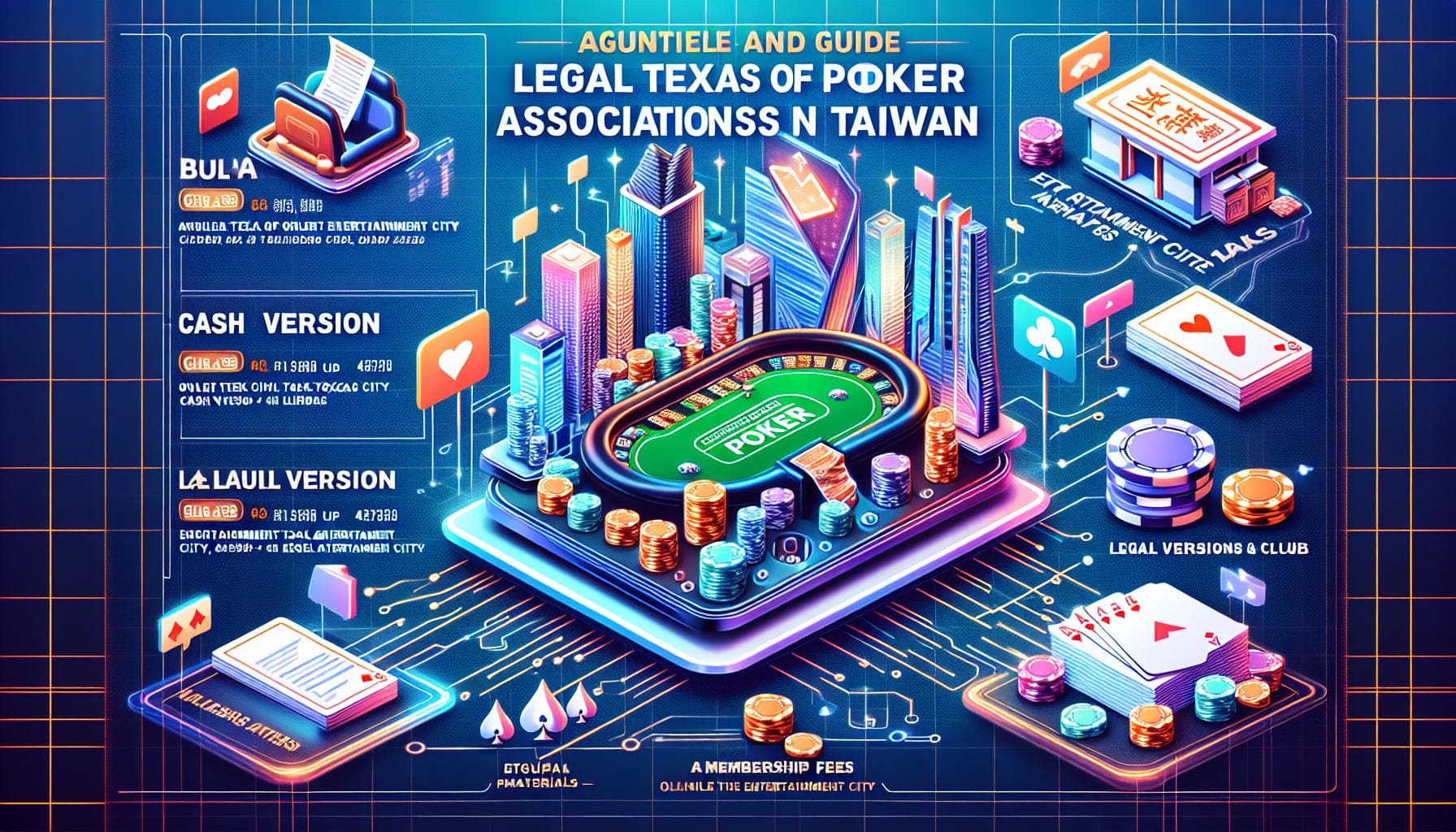 台灣合法德州撲克協會/俱樂部地點清單及推薦攻略，附會員費用与地址